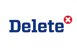 Delete logo