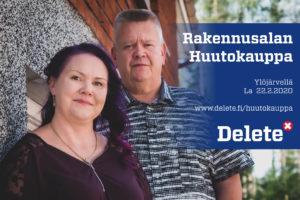 Deleten huutokauppamainos