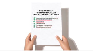 Ennakoivan viemärihuollon kausitarkastuslista