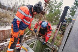 Jätevesipumppaamon huolto