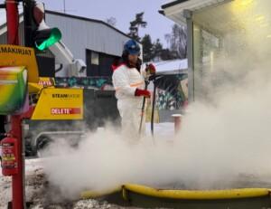 Ajoneuvovaakojen höyrysulatukset